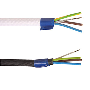 Stofkabel met staaldraad
